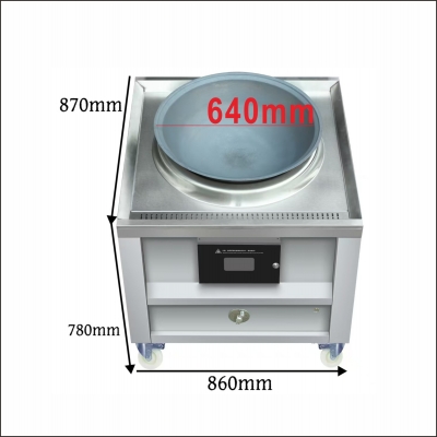 ND-027A 柴火大锅灶(不锈钢单锅）